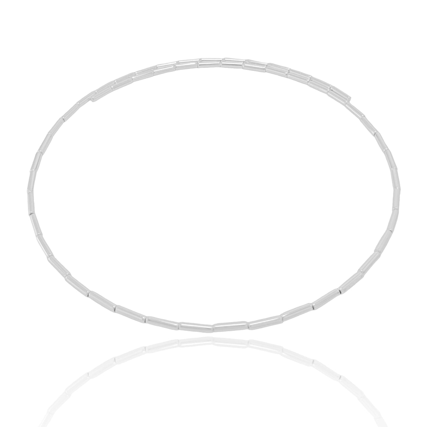 Choker Mola Canutilhos Ródio Branco