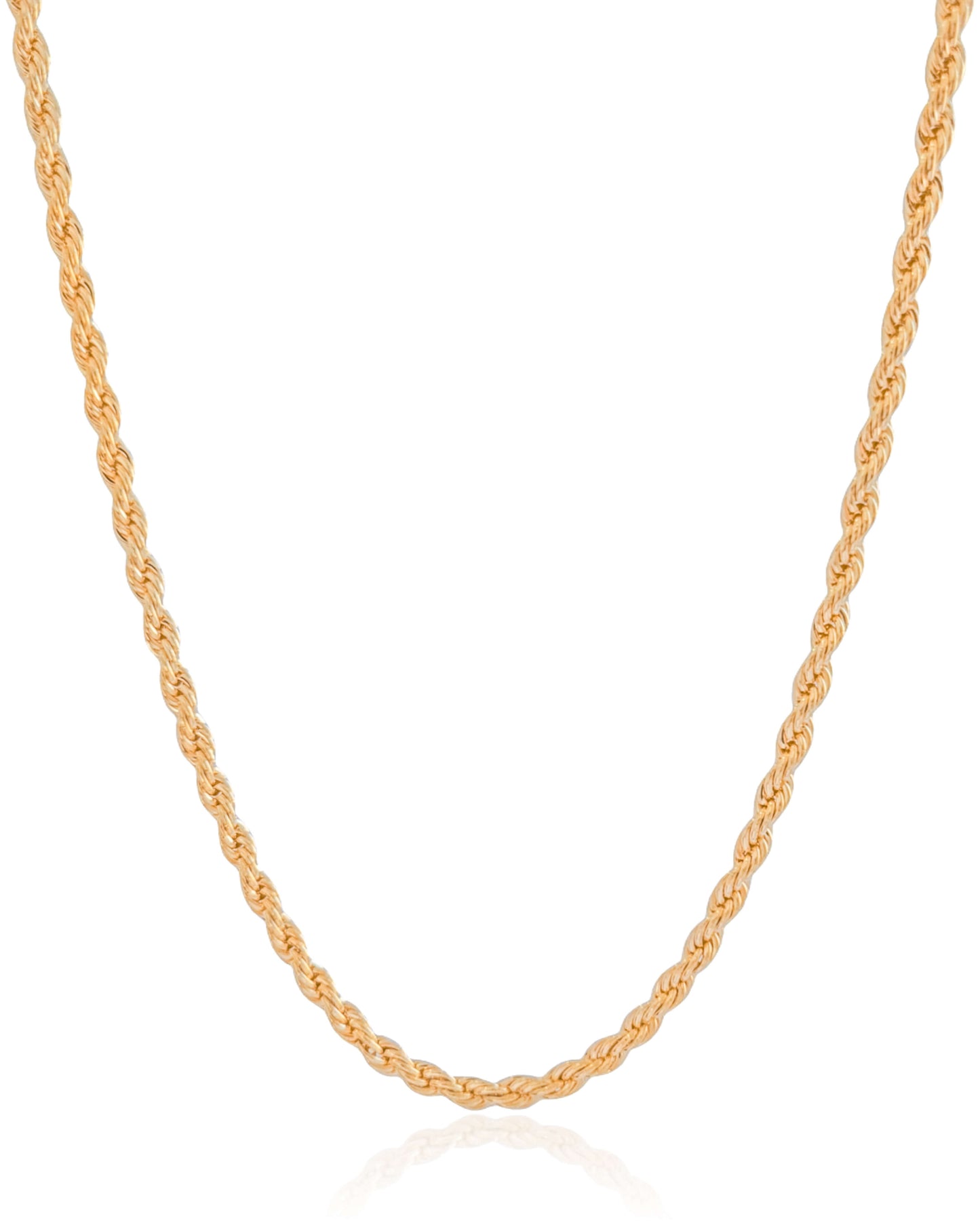 Cordão Baiano Banho Ouro 18K