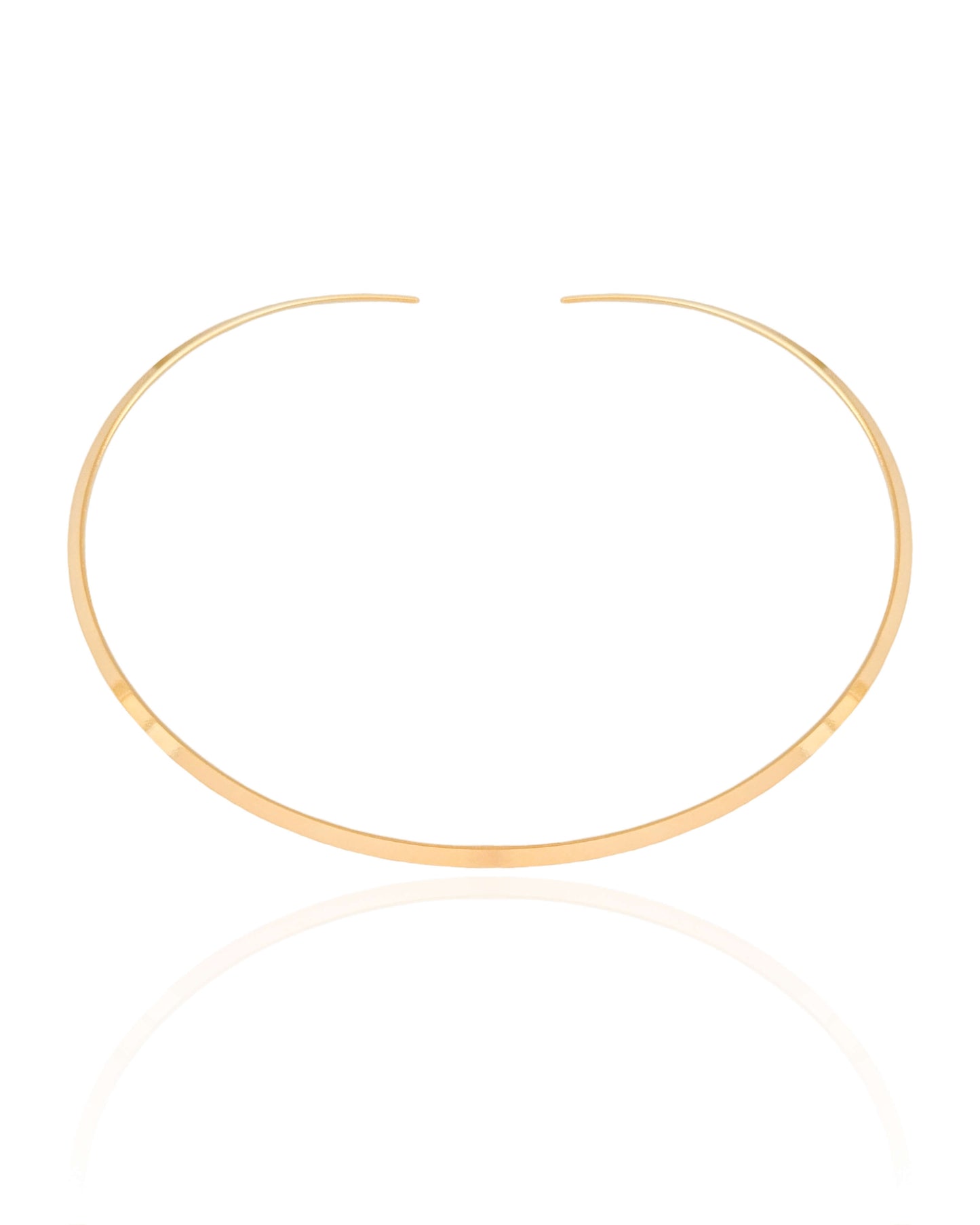 Aro Liso 3 mm Banho Ouro 18K