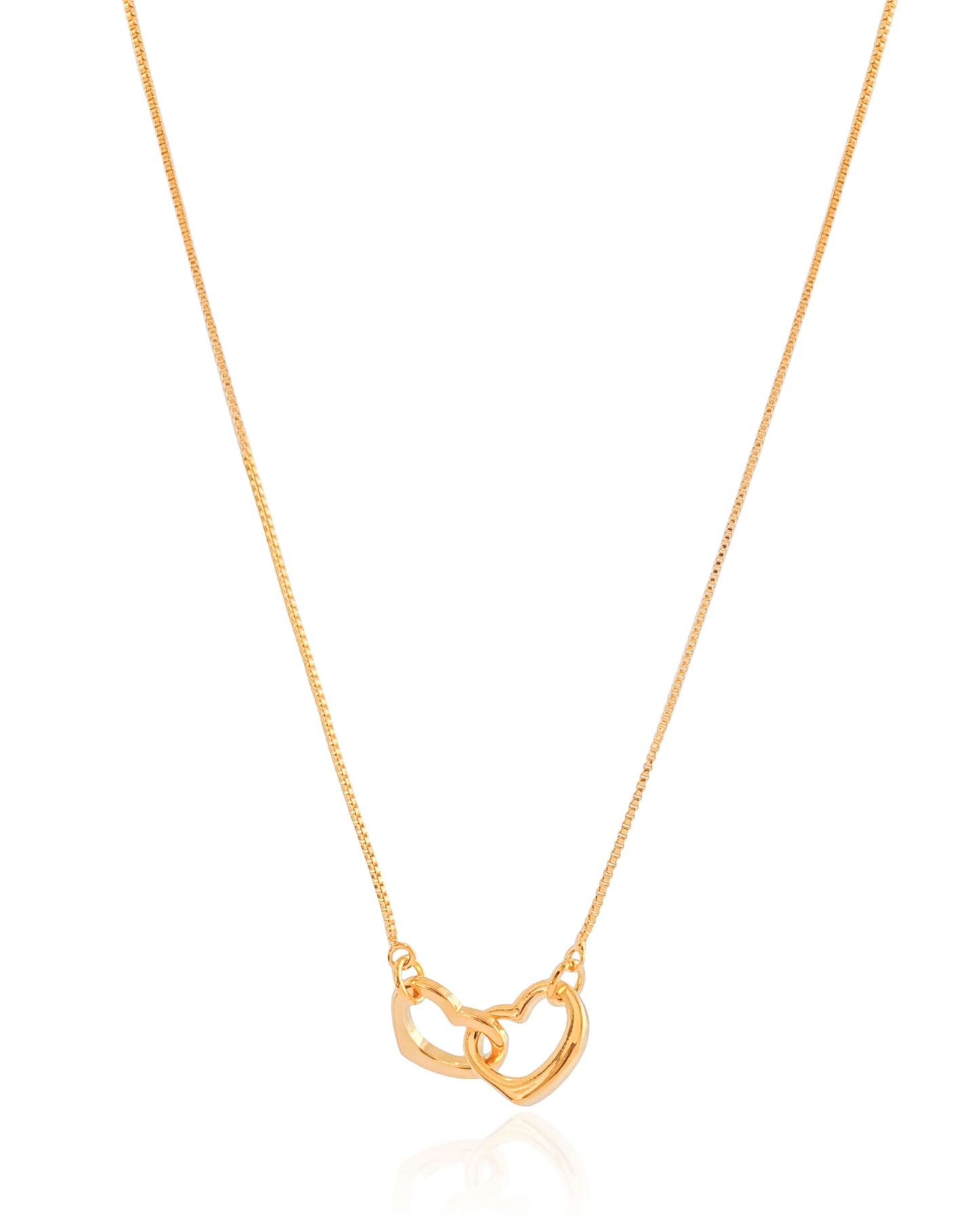 Collier ras du cou avec bordure à ressort et perles plaquées or 18 carats
