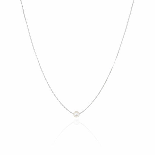 18K Gold Plated Pearl Link Choker