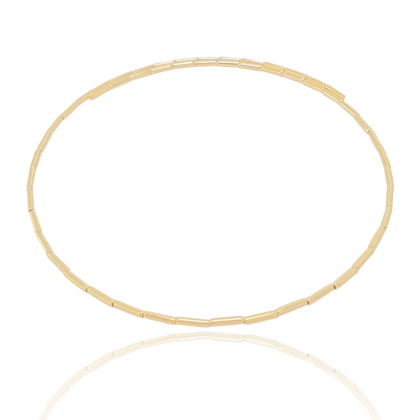 Choker Mola Canutilhos Banho Ouro 18K