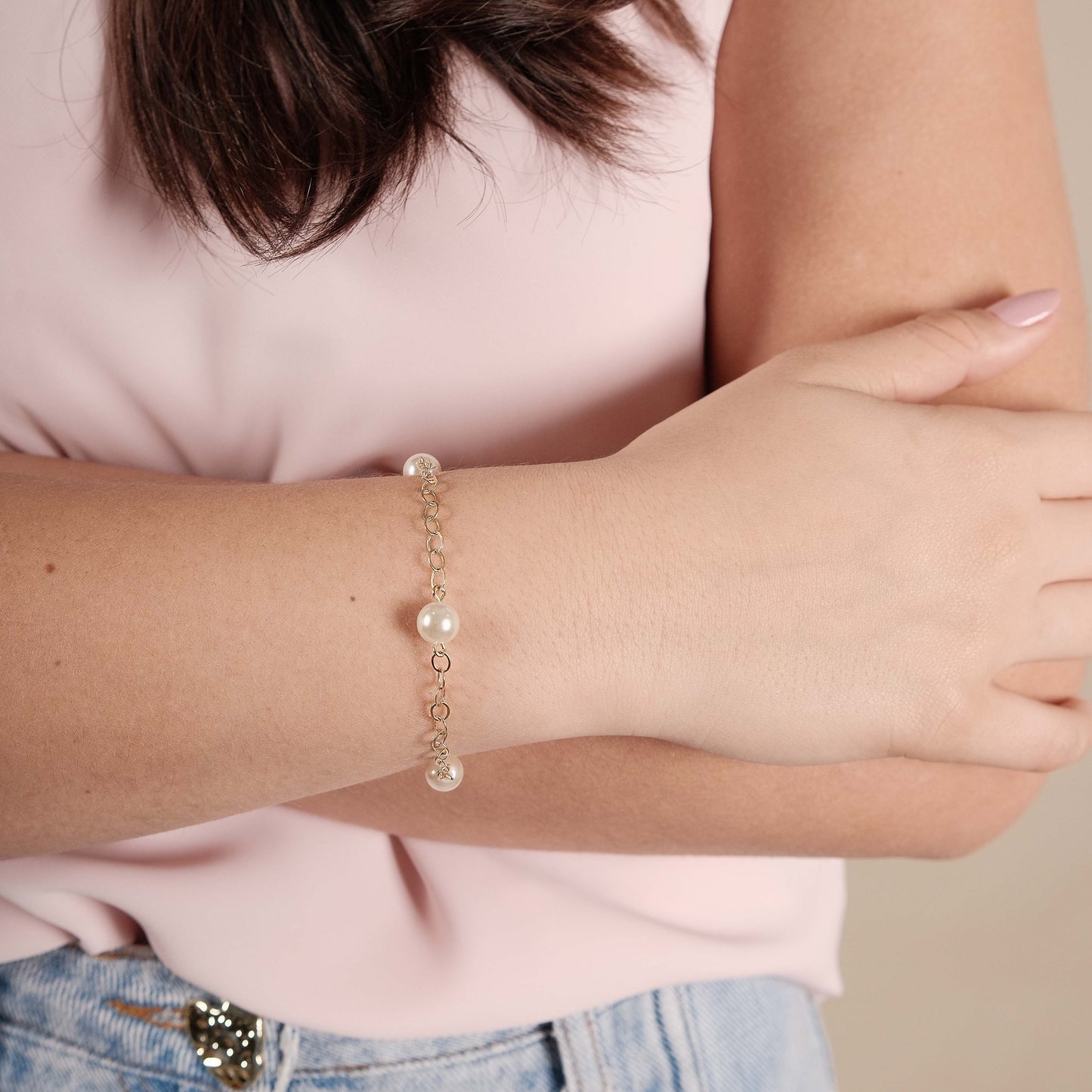 18K Gold Plated Heart Reliquary Bracelet