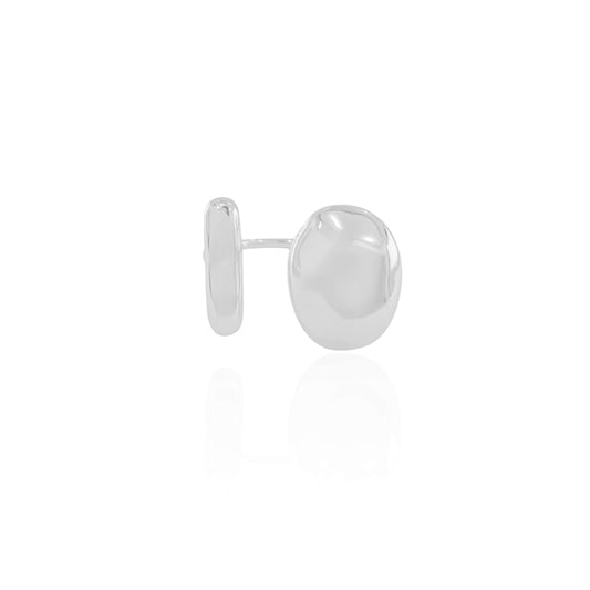 Toothpick Adjustable Ring M White Rhodium