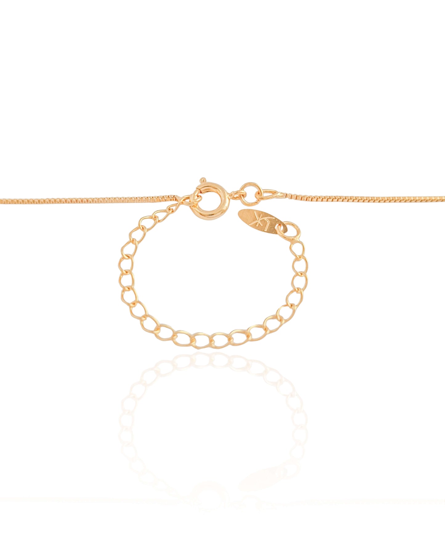 18K Gold Plated Pearl Link Choker