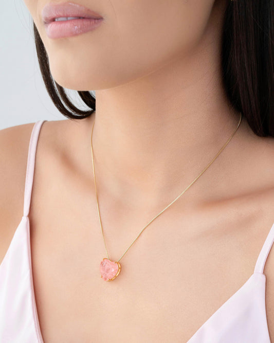 18K Gold Plated Pearl Link Choker