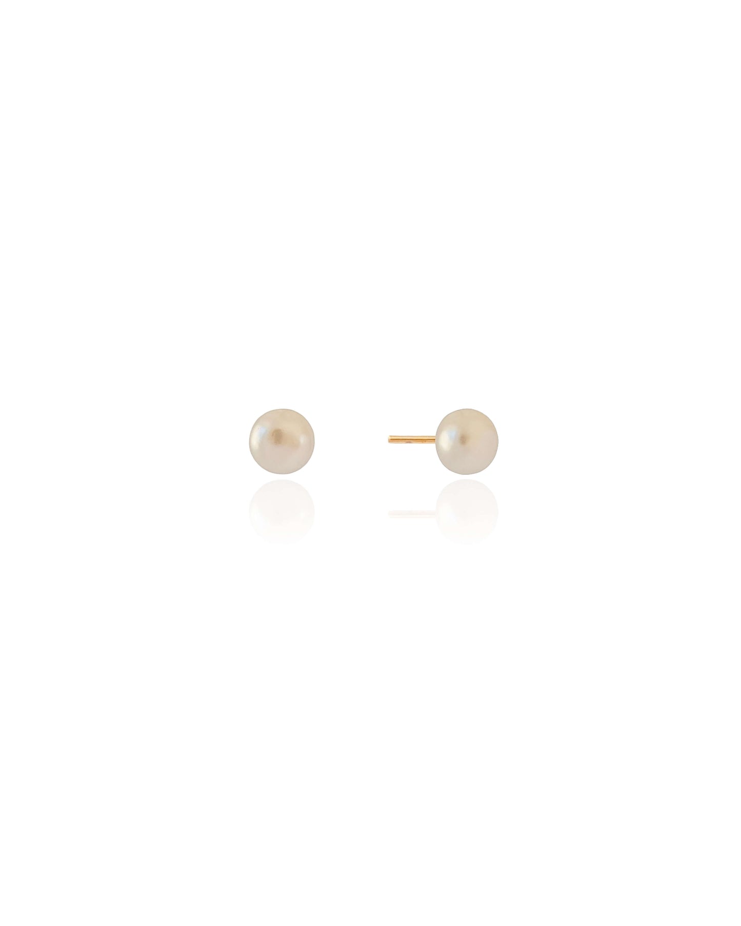 18K Gold Plated U-Link Earring