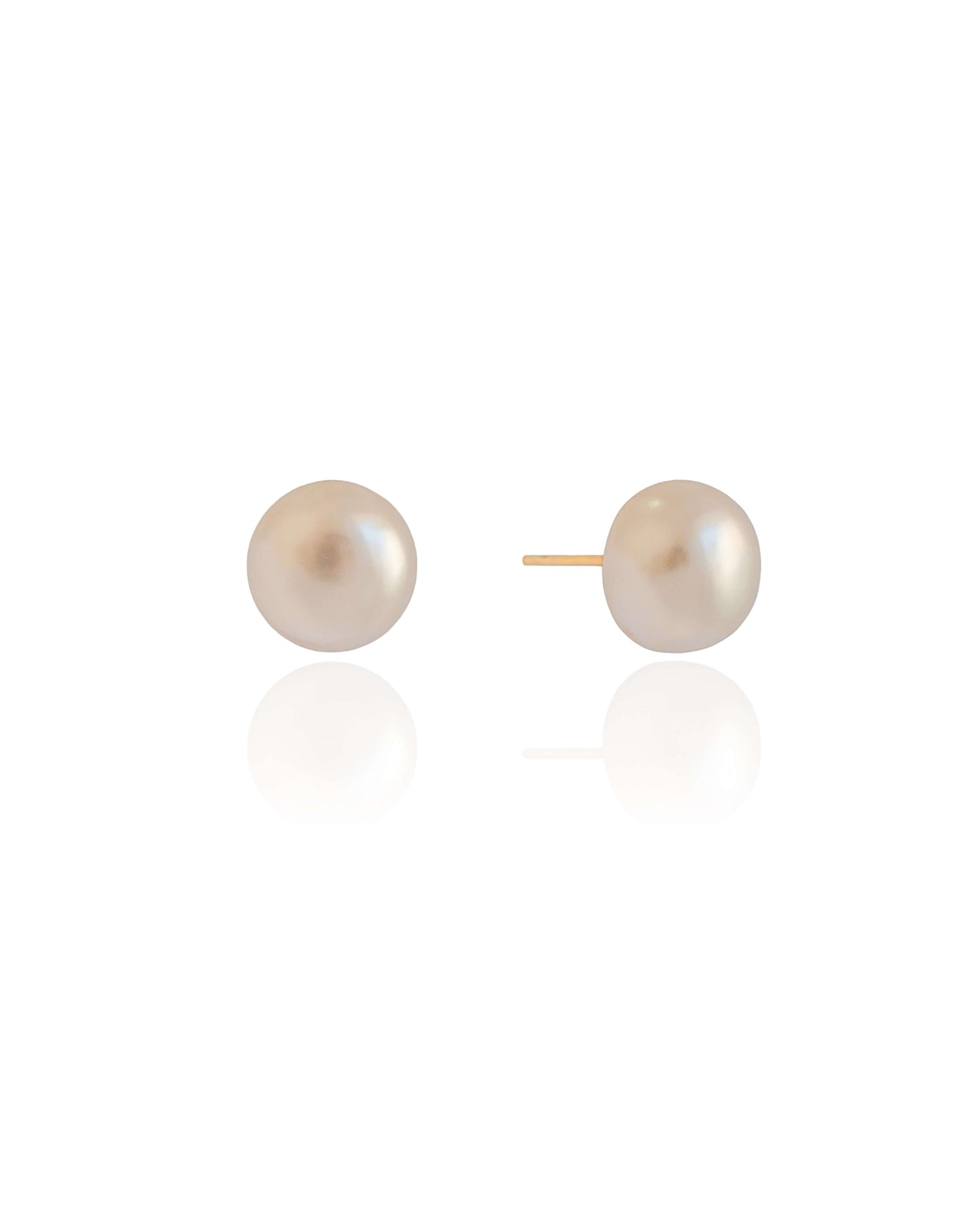 18K Gold Plated U-Link Earring