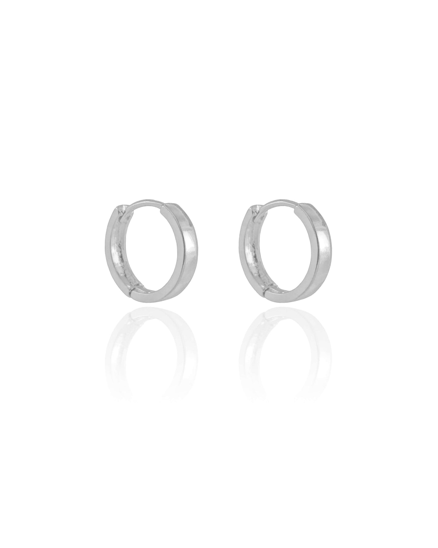 Boucle d'oreille pendante en améthyste rhodiée blanche