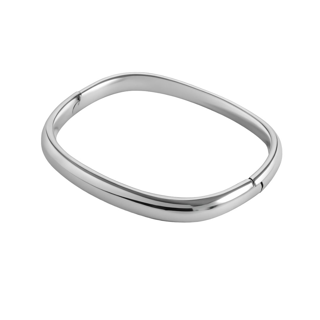 Bracelete Quadrado Abaulado